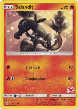 Salandit - 25/156 (#13 Charizard Stamped) (025/156) — card price