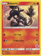 Salandit - 25/156 (#31 Charizard Stamped) (025/156) — card price