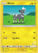 Blitzle - 81/214 (#19 Pikachu Stamped) (081/214) — card price