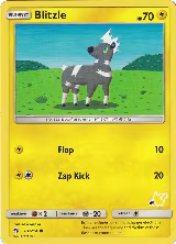 Blitzle - 81/214 (#45 Pikachu Stamped) (081/214) — card price