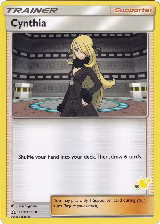 Cynthia - 119/156 (#59 Pikachu Stamped) (119/156) — card price