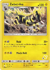 Zebstrika - 45/181 (#16 Pikachu Stamped) (045/181) — card price