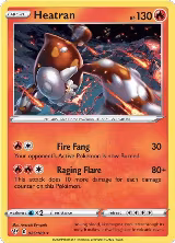 Heatran (025/189), Darkness Ablaze — Pokémon card price