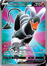 Houndoom V (Full Art) (178/189), Darkness Ablaze — Pokémon card price