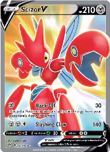 Scizor V (Full Art) (183/189), Darkness Ablaze — Pokémon card price
