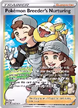 Pokemon Breeder's Nurturing (Full Art) (188/189) — card price
