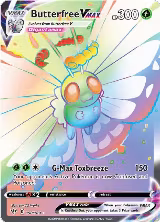 Butterfree VMAX (Secret) (190/189), Darkness Ablaze — Pokémon card price