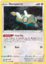 Dunsparce (137/189), Darkness Ablaze — Pokémon card price
