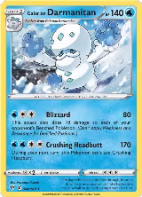Galarian Darmanitan (44) (044/189) — card price