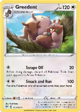 Greedent (153/189), Darkness Ablaze — Pokémon card price