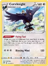 Corviknight (156/189), Darkness Ablaze — Pokémon card price