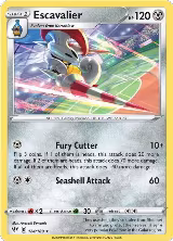 Escavalier (124/189), Darkness Ablaze — Pokémon card price