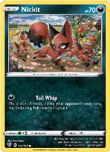 Nickit (112/189), Darkness Ablaze — Pokémon card price