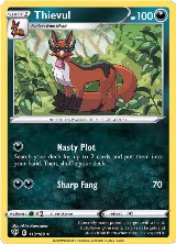 Thievul (113/189), Darkness Ablaze — Pokémon card price