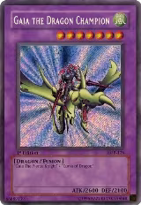 Gaia the Dragon Champion (LOB-125), The Legend of Blue Eyes White Dragon — Yu-Gi-Oh! card price