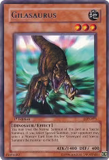 Gilasaurus (LON-071), Labyrinth of Nightmare — Yu-Gi-Oh! card price