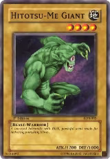 Hitotsu-Me Giant (LOB-002), The Legend of Blue Eyes White Dragon — Yu-Gi-Oh! card price