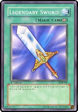 Legendary Sword (LOB-040) — card price