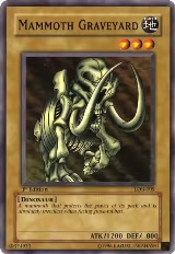 Mammoth Graveyard (LOB-009), The Legend of Blue Eyes White Dragon — Yu-Gi-Oh! card price