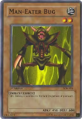 Man-Eater Bug (LOB-108), The Legend of Blue Eyes White Dragon — Yu-Gi-Oh! card price