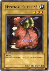 Mystical Sheep #2 (LOB-037), The Legend of Blue Eyes White Dragon — Yu-Gi-Oh! card price