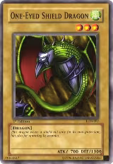 One-Eyed Shield Dragon (LOB-087), The Legend of Blue Eyes White Dragon — Yu-Gi-Oh! card price