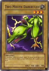 Two-Mouth Darkruler (LOB-030), The Legend of Blue Eyes White Dragon — Yu-Gi-Oh! card price