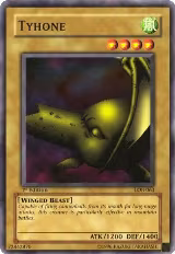Tyhone (LOB-063), The Legend of Blue Eyes White Dragon — Yu-Gi-Oh! card price