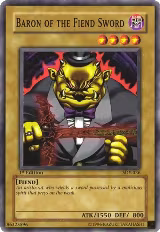 Baron of the Fiend Sword (SDY-036) — card price