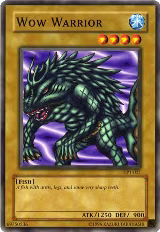 Wow Warrior (TP1-021) — card price