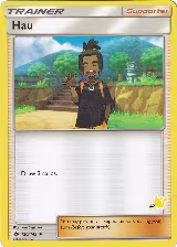 Hau - 120/149 (#42 Pikachu Stamped) (120/149) — card price