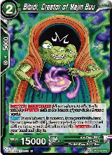 Bibidi, Creator of Majin Buu (BT11-072) — card price
