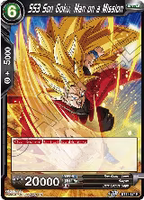 SS3 Son Goku, Man on a Mission (BT11-127), Vermilion Bloodline — DB Super card price