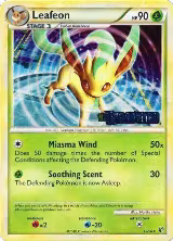 Leafeon - 17/90 (Prerelease) (17/90) — card price