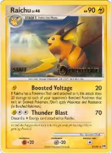Raichu - 27/99 (Prerelease) [Staff] (27/99) — card price