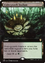 Undergrowth Stadium (Extended Art) (714), Commander Legends — Magic card price