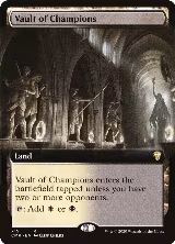 Vault of Champions (Extended Art) (715), Commander Legends — Magic card price