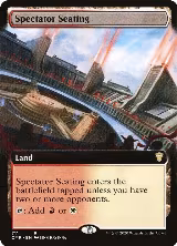 Spectator Seating (Extended Art) (711), Commander Legends — Magic card price