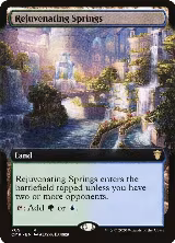 Rejuvenating Springs (Extended Art) (709), Commander Legends — Magic card price