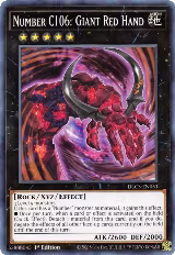 Number C106: Giant Red Hand (DLCS-EN051) — card price