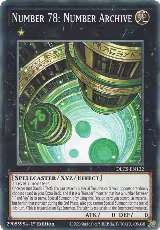 Number 78: Number Archive (DLCS-EN122) — card price