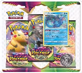 Vivid Voltage 3 Pack Blister [Vaporeon], Vivid Voltage — Pokémon card price