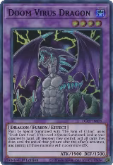 Doom Virus Dragon (Green) (DLCS-EN055) — card price