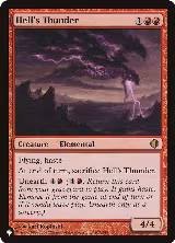 Hell's Thunder (103/249), The List Reprints — Magic card price