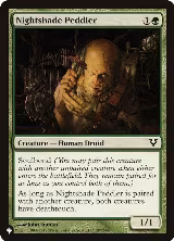 Nightshade Peddler (187/244), The List Reprints — Magic card price