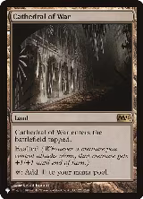 Cathedral of War (221/249), The List Reprints — Magic card price