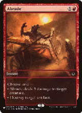 Abrade (HOU) (083/199), The List Reprints — Magic card price
