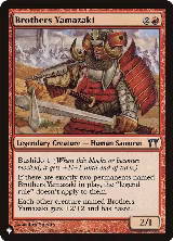 Brothers Yamazaki (160/306), The List Reprints — Magic card price