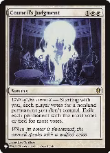 Council's Judgment (16/210), The List Reprints — Magic card price