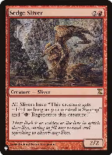 Sedge Sliver (177/301), The List Reprints — Magic card price